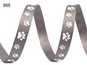 Kreativartikel.ch Ripsband mit Pfote 10mm 350 7510 865