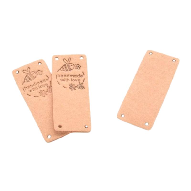 Kreativartikel.ch Label handmade with love Biene 631 7924 433 ohne NUmmer