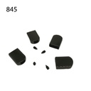 Kreativartikel.ch Reissverschluss Endstück zum schrauben 13 x 18mm 610 6518 845