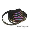Kreativartikel.ch Zierband mit farbigen Reflektorstreifen 355 1420 999