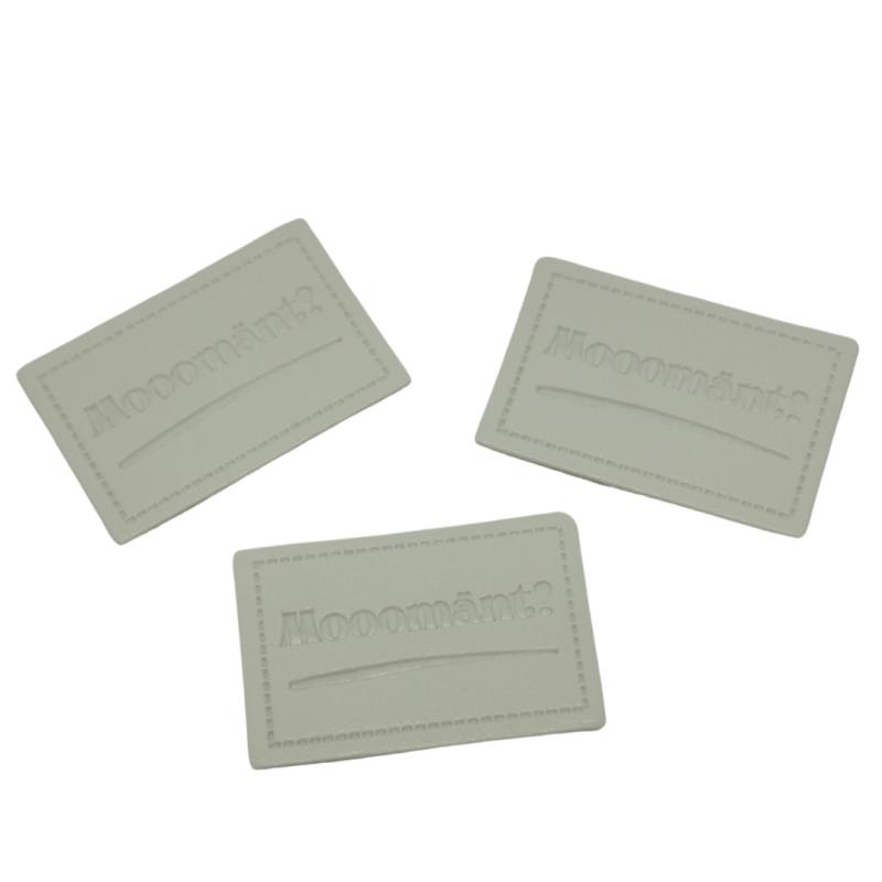 Kreativartikel.ch Kunsteleder Label 2 x 3 cm Mooomänt! 629 3417 000 mehrere