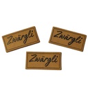 Kreativartikel.ch Kunstleder Label 4 x 2 cm Zwärgli 629 3442 000 mehrere