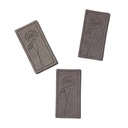 Kreativartikel.ch Kunstleder Label 4 x 2 cm Blüemli 629 3440 000 mehrere