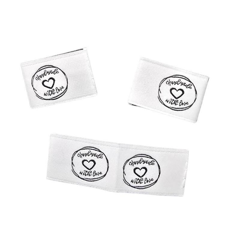 Kreativartikel.ch Weblabel Handmade with Love 15 x 22 mm 630 9972 000 alle Seiten