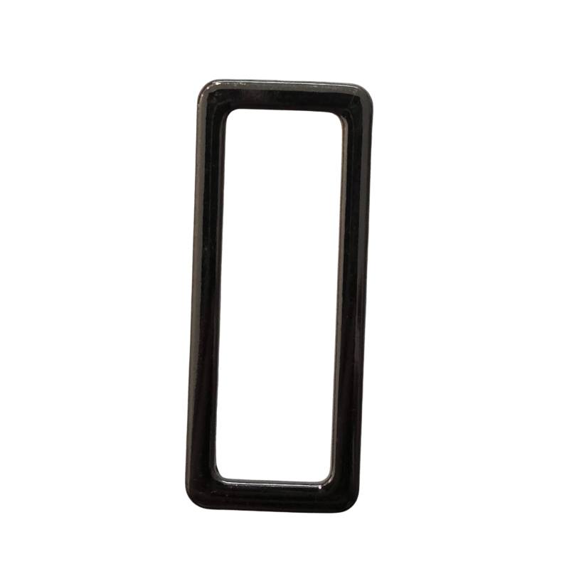 Kreativartikel.ch Flache Schlaufe Rechteckig (Vierkant) 40mm 623 8440 845 ohne Nummer