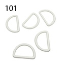 Kreativartikel.ch D-Ring 30 mm aus Kunststoff 621 4330 101