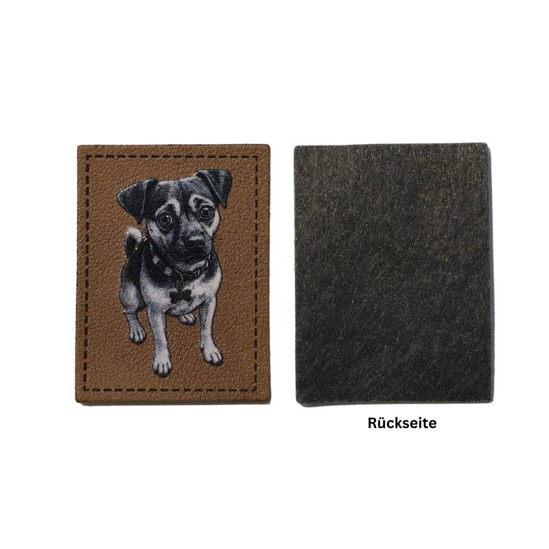 Kreativartikel.ch Kunsteleder Label 4 x 3 Hund 629 3446 000 Rückseite