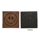 Kreativartikel.ch Kunstleder Label 4 x 4 cm Smiley 629 3460 000 Rückseite