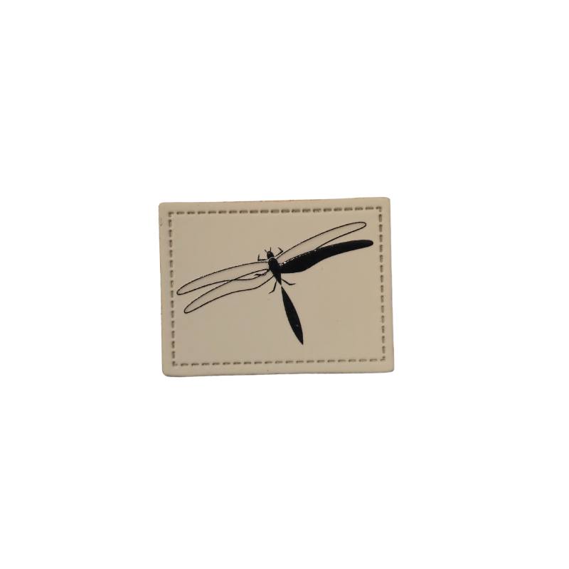 Kreativartikel.ch Kunstleder Label 4 x 3 cm Liebelle 629 3461 000