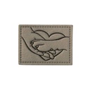 Kreativartikel.ch Kunsteleder Label 4.5 x 3.5 cm Hundeliebe 629 3463 000