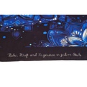 Kreativartikel.ch 402 9017 000 Blue Mandala Dream French Terry 155 x 85