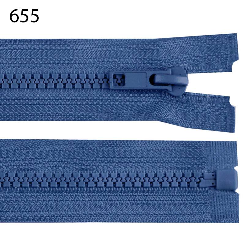 Teilbarer Reissverschluss 55 cm - Diverse Farben