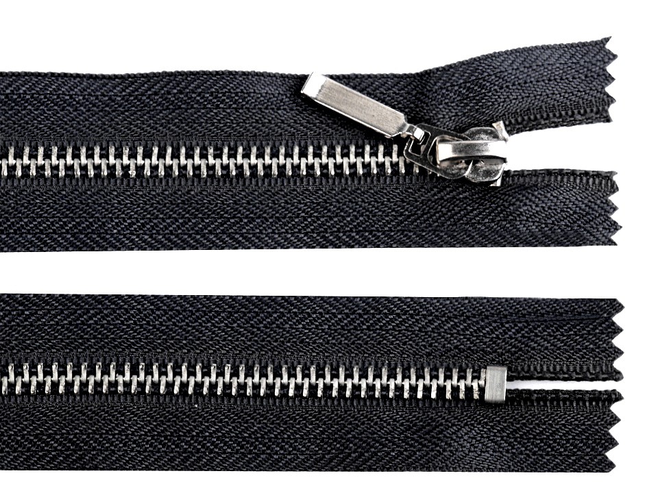 [150 5416 820] Reissverschluss Messing / Metall 16cm