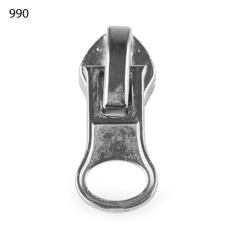 [180 4605 820] Zipper (Schieber) 7 mm Outdoor - Diverse Farben (820 Schwarz)