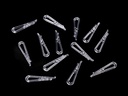 Konfektionsklammer aus Kunststoff 10 x 45 mm