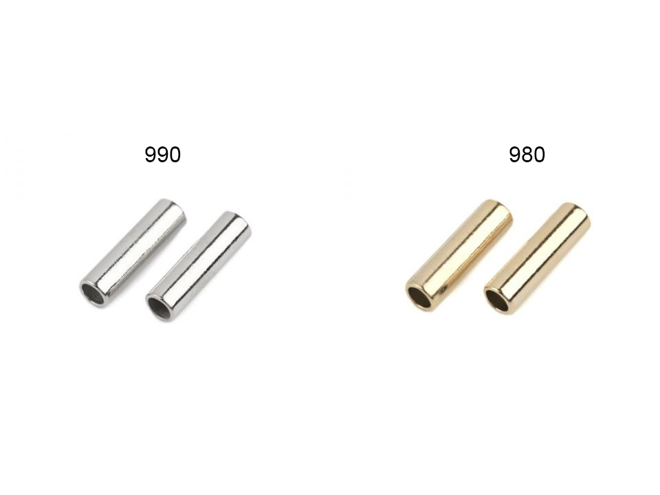 [610 2005 990] Endstück für Kordeln/Schnüre Ø 5mm (Silber)