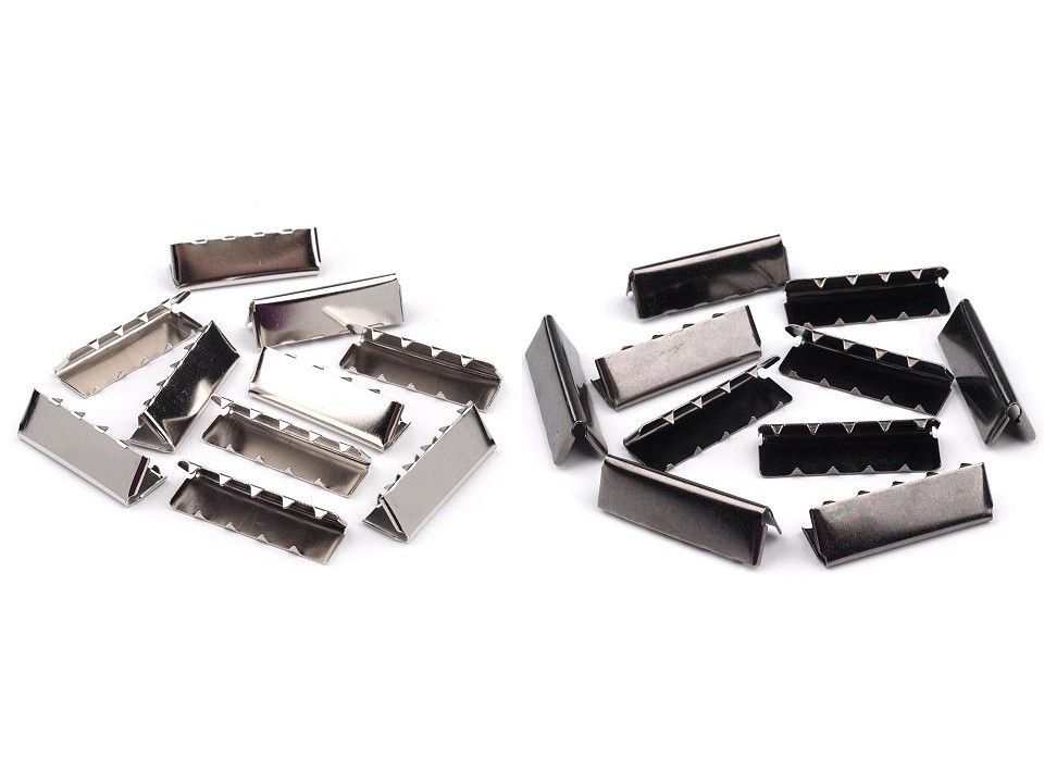 [610 6530 990] Endstück aus Metall Breite 30mm (Silber)