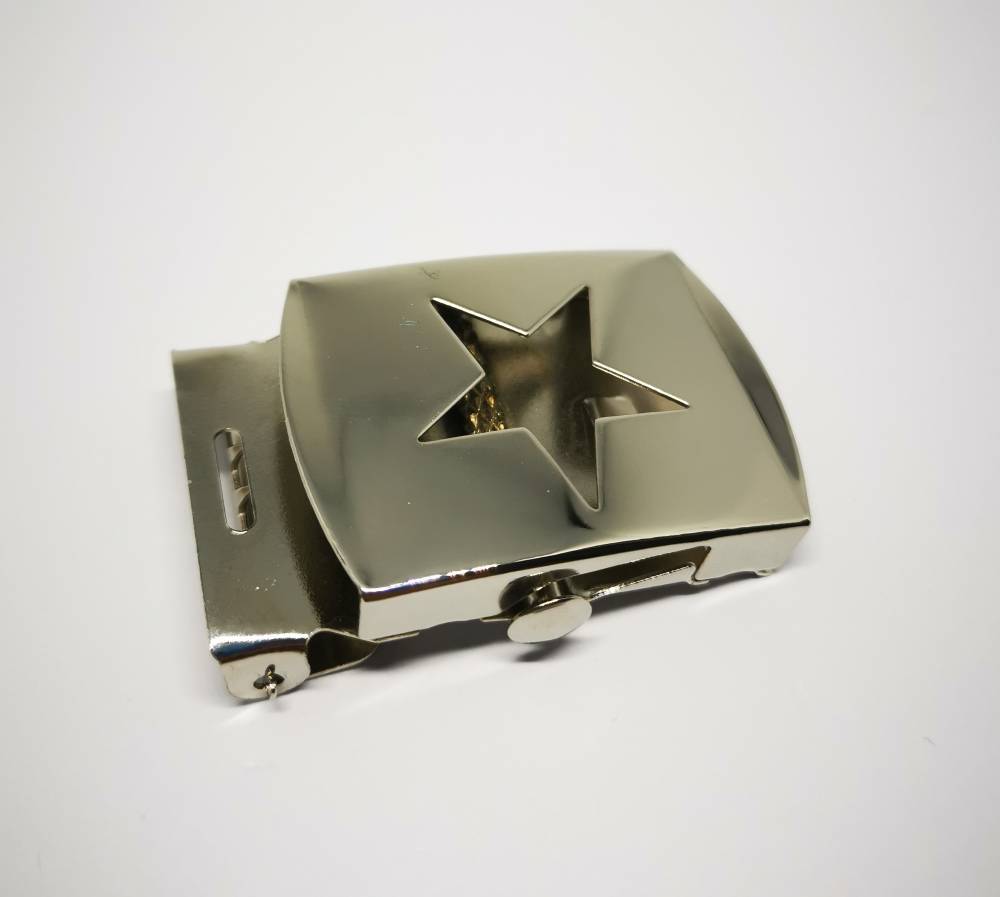 [281 3036 990] Gurtschnalle mit Stern 36mm (ohne Endstück)