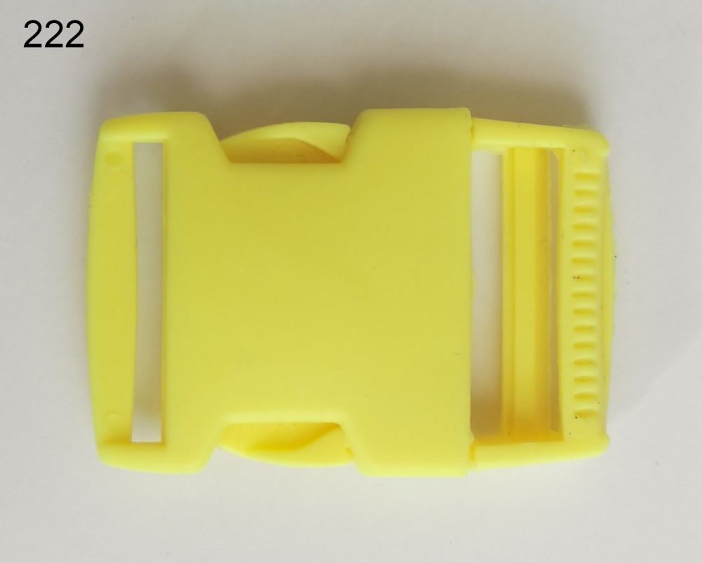 [211 8630 222] Steckschnalle 30mm (222 Zitronengelb)