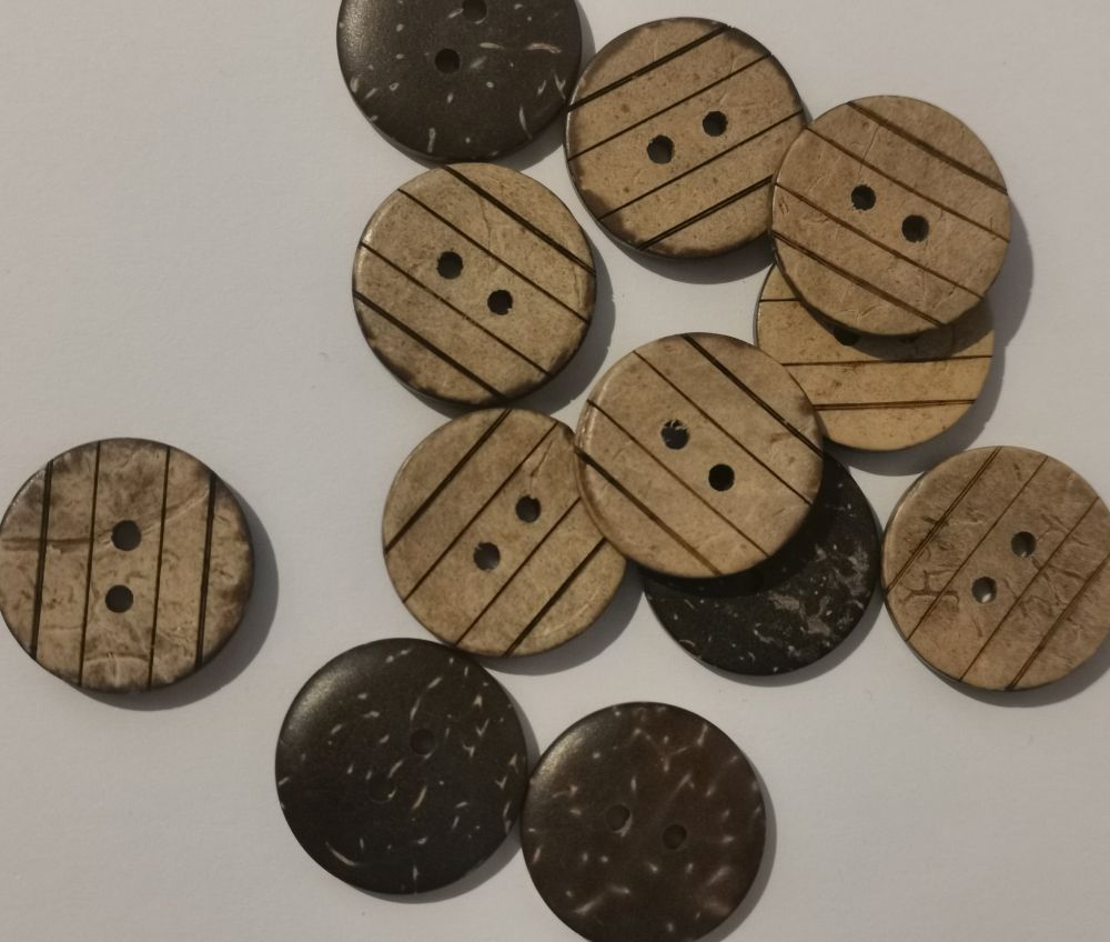 [222 4632 777] Kokosknopf Ø 20mm
