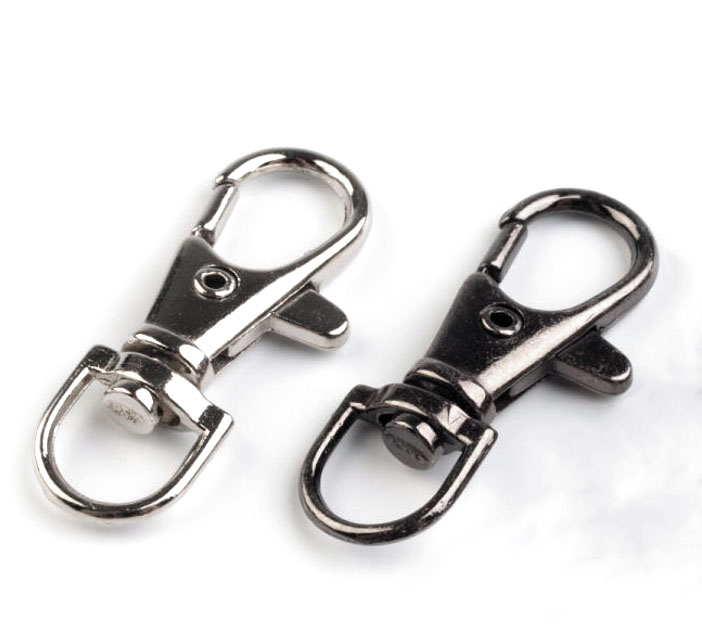 [616 2610 990] Karabiner Drehbar mit 9 mm Durchzug (Silber)
