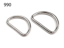 D-Ring 32 mm (Stärke 3 mm) - Diverse Farben