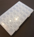 Sortierbox aus Kunststoff 10.7 x 17.3 x 2.5cm