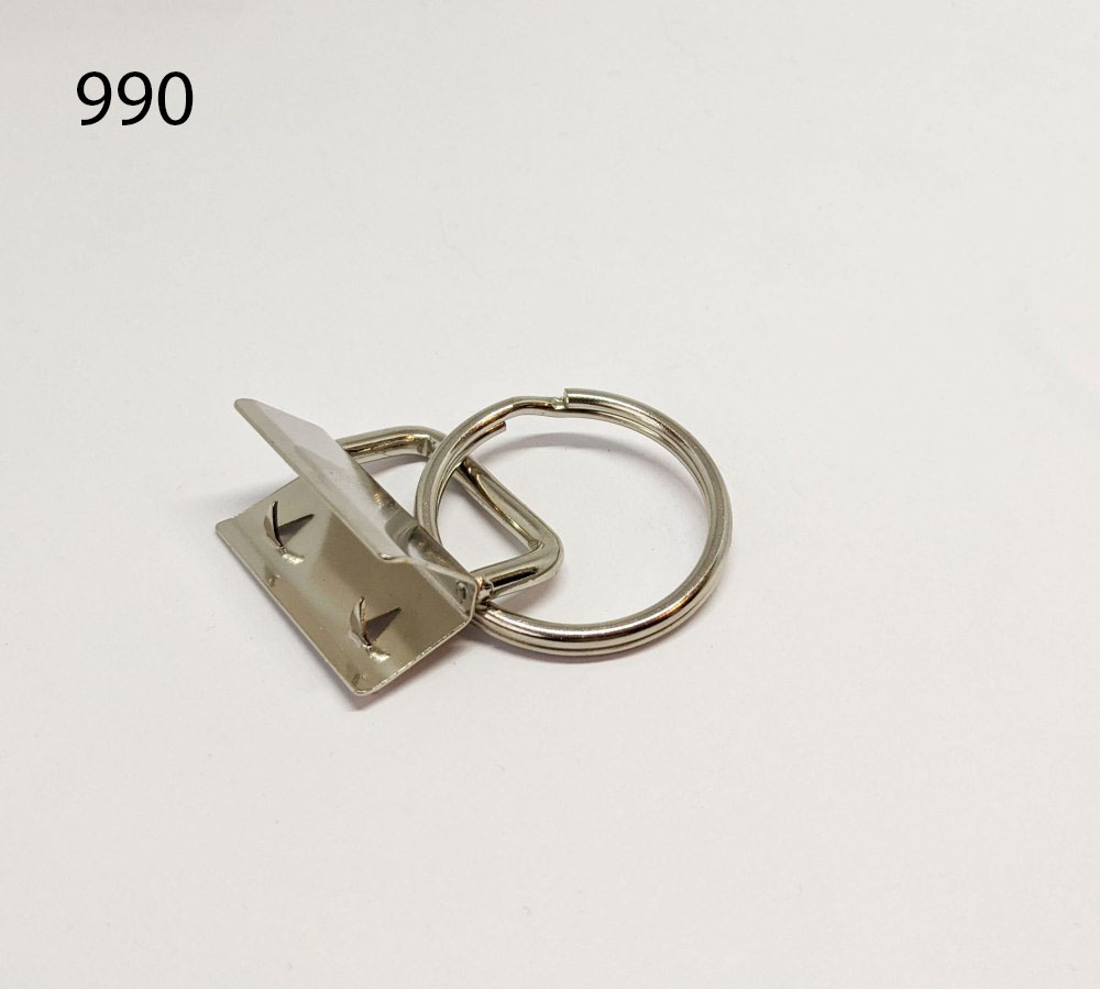 [650 2525 990] Gurtbandklemmen 25mm (990 Silber)
