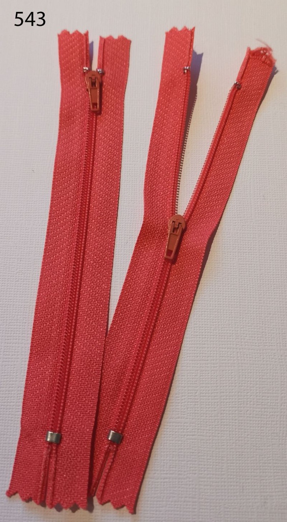 [150 7814 543] Reissverschluss nicht teilbar 14cm (543 Koralle)