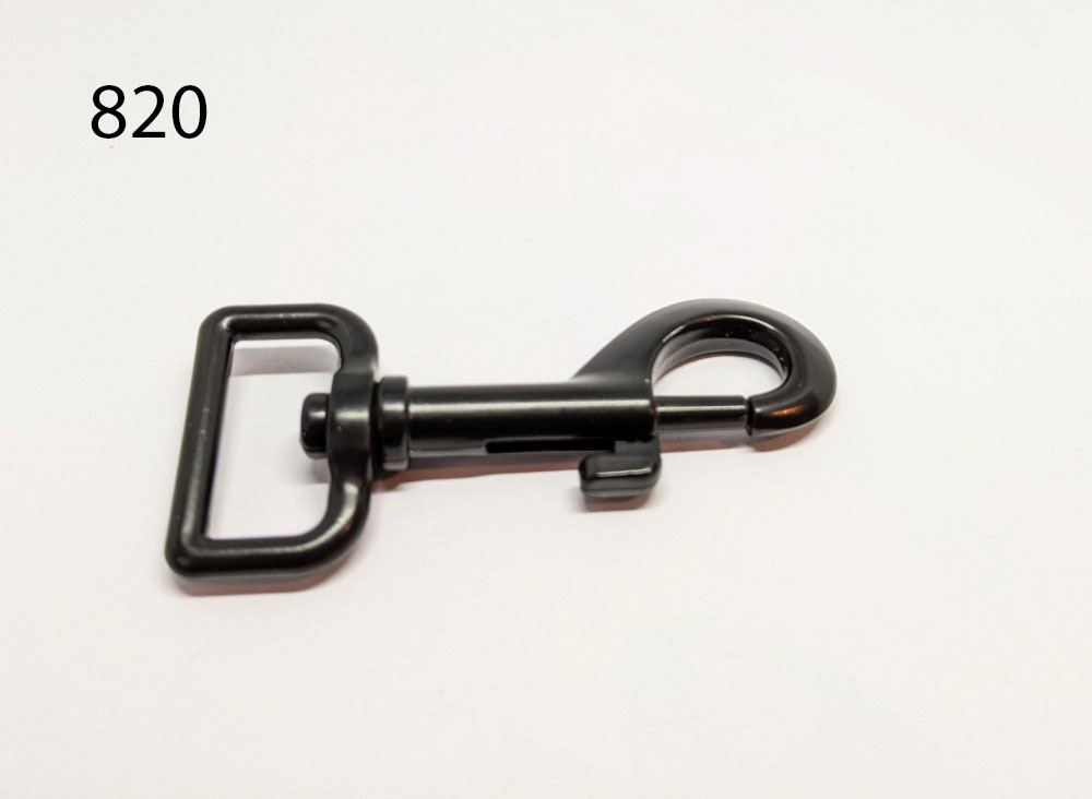 Karabinerhaken (Bolzenkarabiner) mit 25 mm Durchzug
