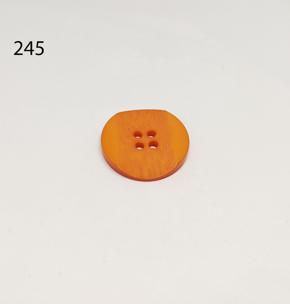 [222 1252 245] Knopf Ø25,2mm (245 Orange)