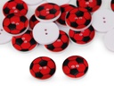 Knopf Fussball ca. 15.4mm