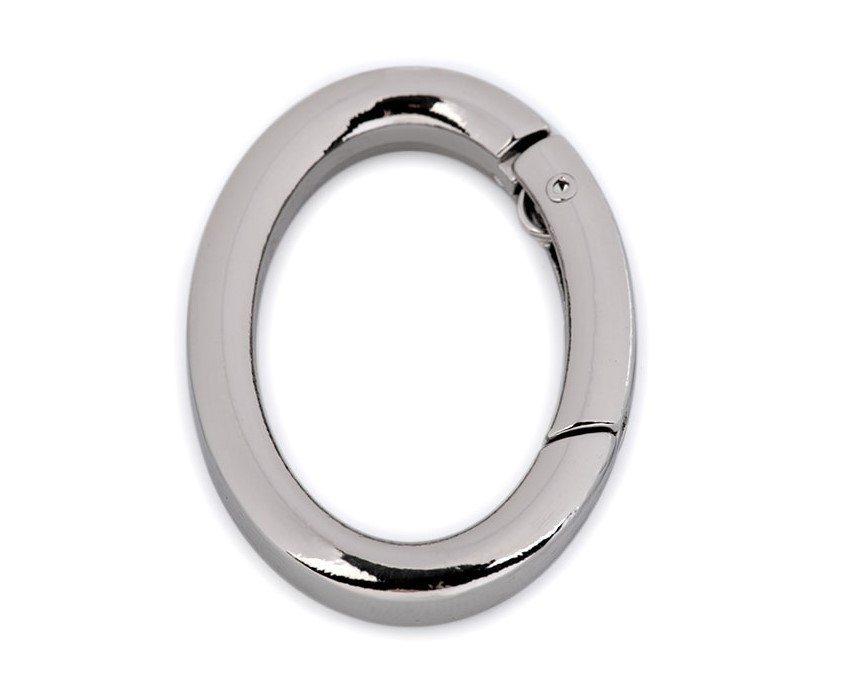 [616 2838 990] Karabiner Oval (990 Silber)
