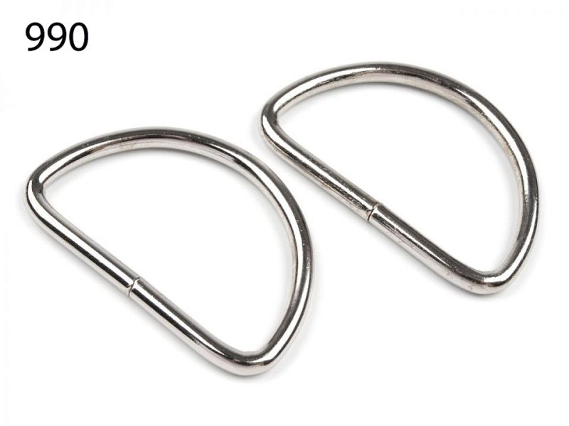 [621 5004 990] D- Ring 50 mm (Stärke 4mm)