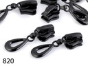 Zipper (Schieber) mit Anhänger 5 mm grob