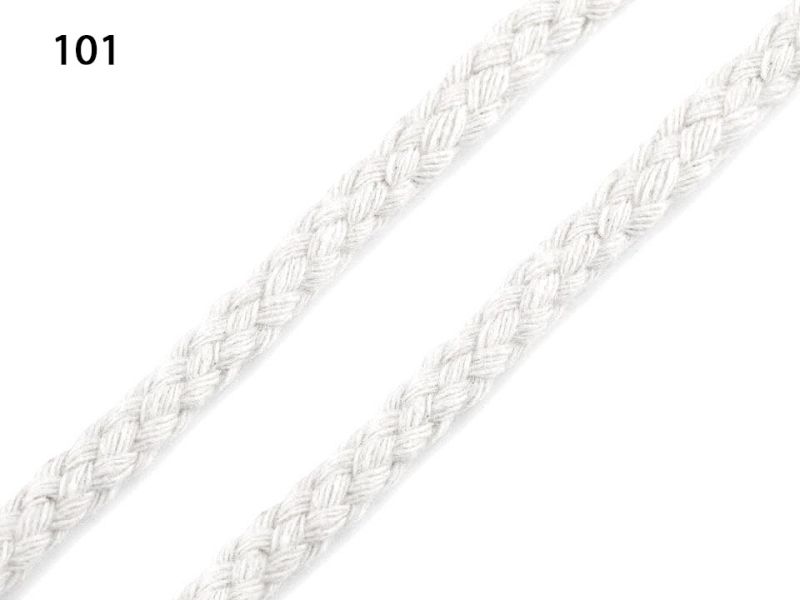 [345 4357 101] Kordel Ø 5-7 mm (101 Weiss)