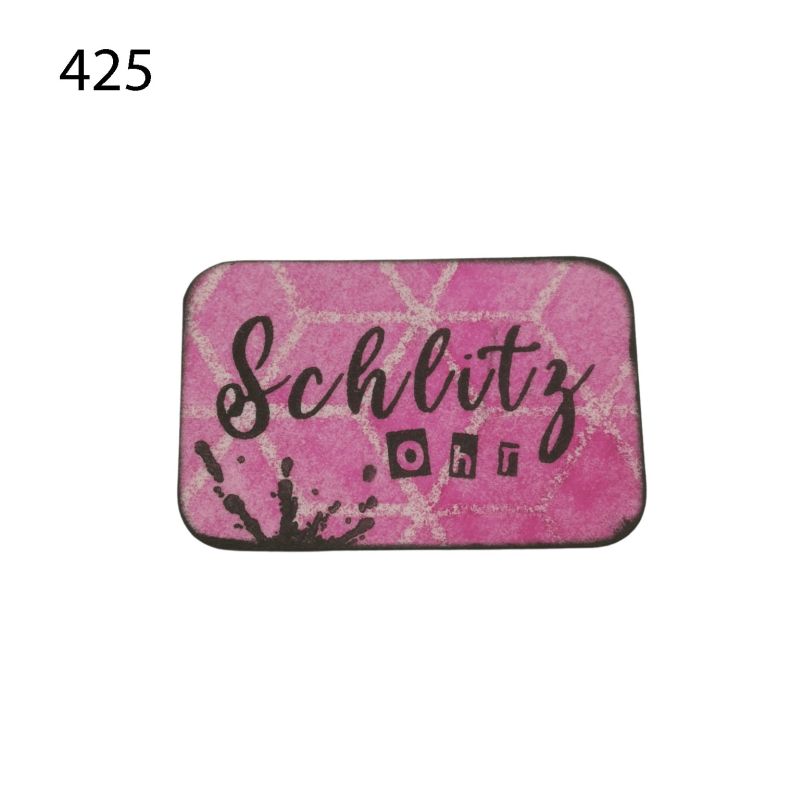 [632 1420 425] Label "Schlitzohr" von  Anki`s Siebenkind (425 Hellpink)