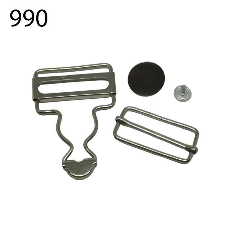 [228 4330 990] Latzhose Schnalle Set ( 2 Stück) 32mm