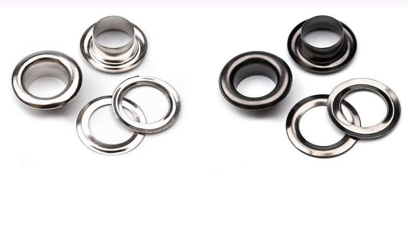 [671 6108 990] Ösen Ø 8 mm (990 Silber)
