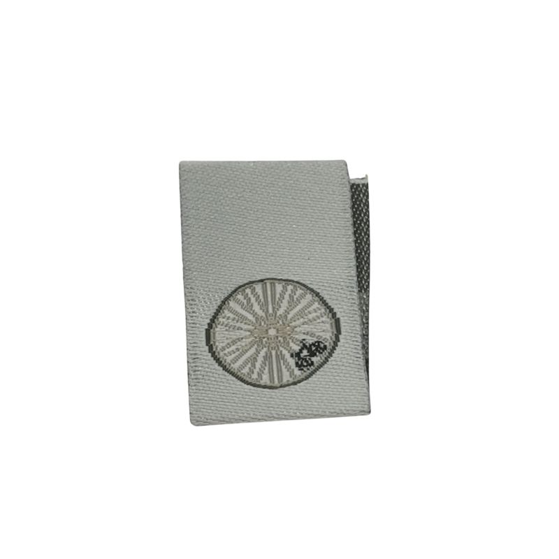 [630 0009 000] Weblabel zum Einnähen Velo im Rad 22 x 15mm 2. Wahl