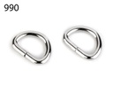 D-Ring 15 mm - Diverse Farben