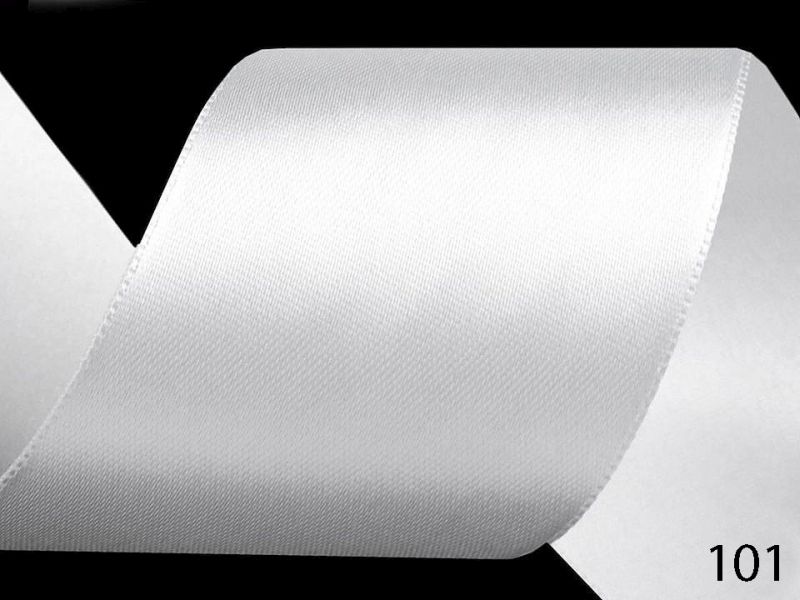 [392 5440 101] Satinband / Geschenkband 40mm (101 Weiss)