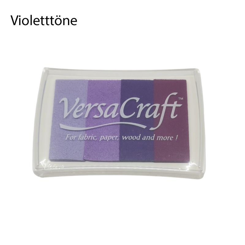 [606 0001 000] Stempelkissen Versa Craft mehrfarbig - Diverse Farben (Violetttöne)