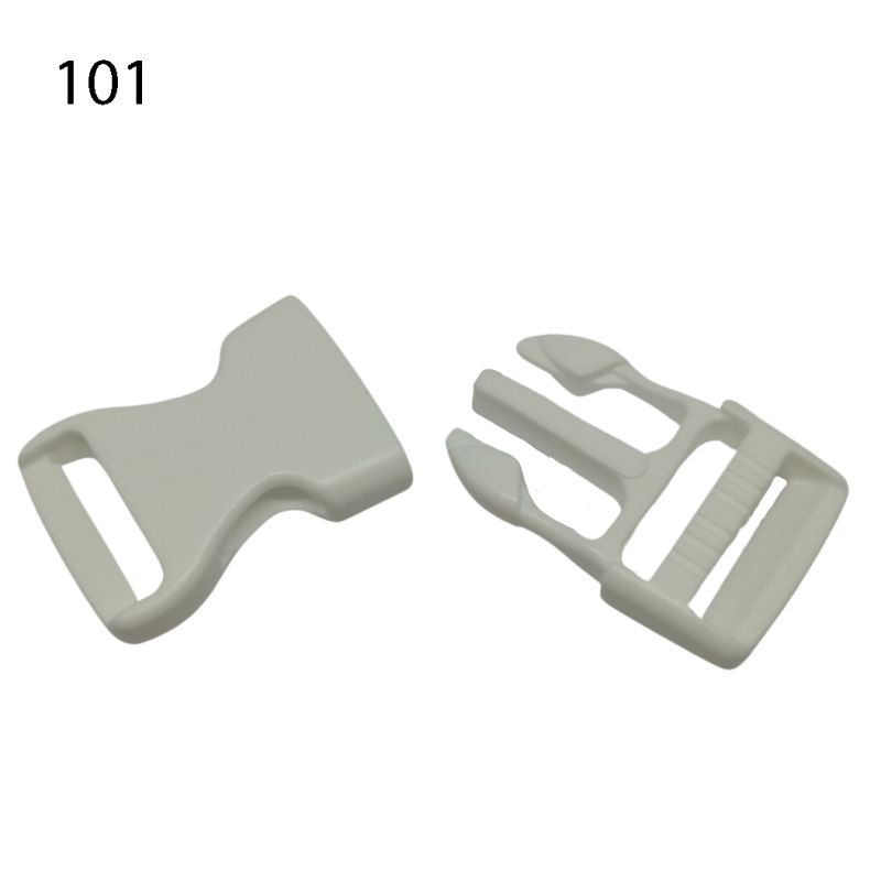 [211 6025 101] Steckschnalle 25mm (101 Weiss)