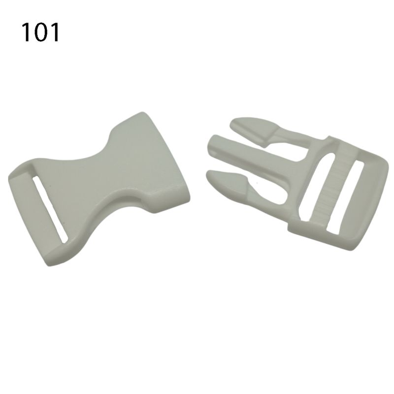 [211 8020 101] Steckschnalle 20mm (101 Weiss)