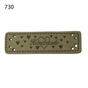 Label Kunstwildleder Handmade 50 x 15 mm