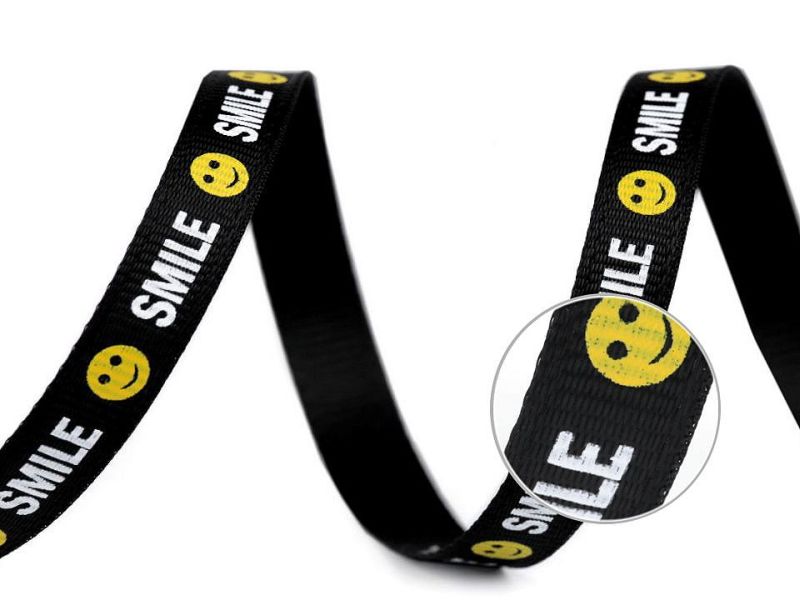 [350 1631 820] Ripsband Smile 10mm