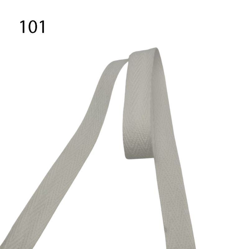 [372 1615 101] Flache Kordel 15mm (101 Weiss)