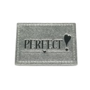 "Perfect" Kunstleder Label 4 x 3 cm