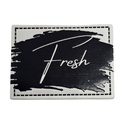 "Fresh" Kunstleder Label 4 x 3 cm